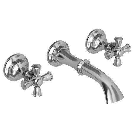 Newport Brass Wall Mount Lavatory Faucet in Satin Nickel (Pvd) 3-2441/15S